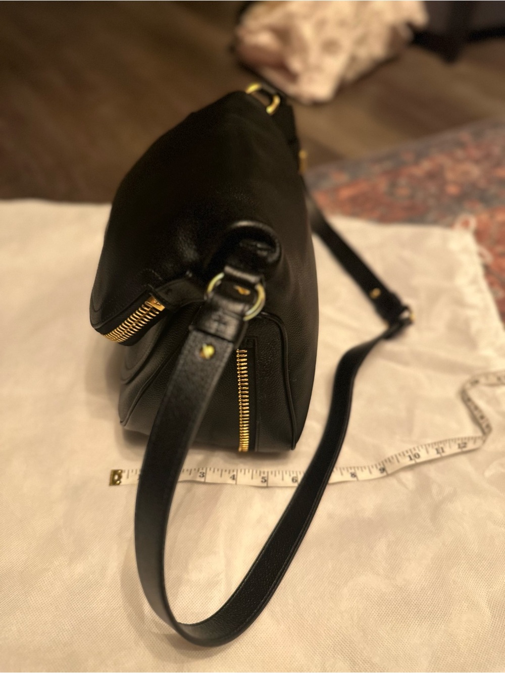 Tom Ford Black Medium Jennifer Bag - Picture 11 of 16